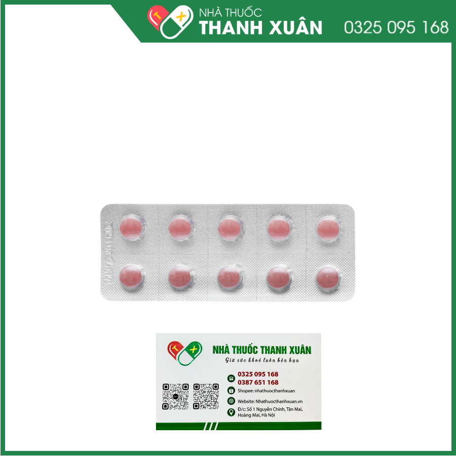 Bigiko 40 điều trị thiểu năng tuần hoàn máu não, suy giảm trí nhớ